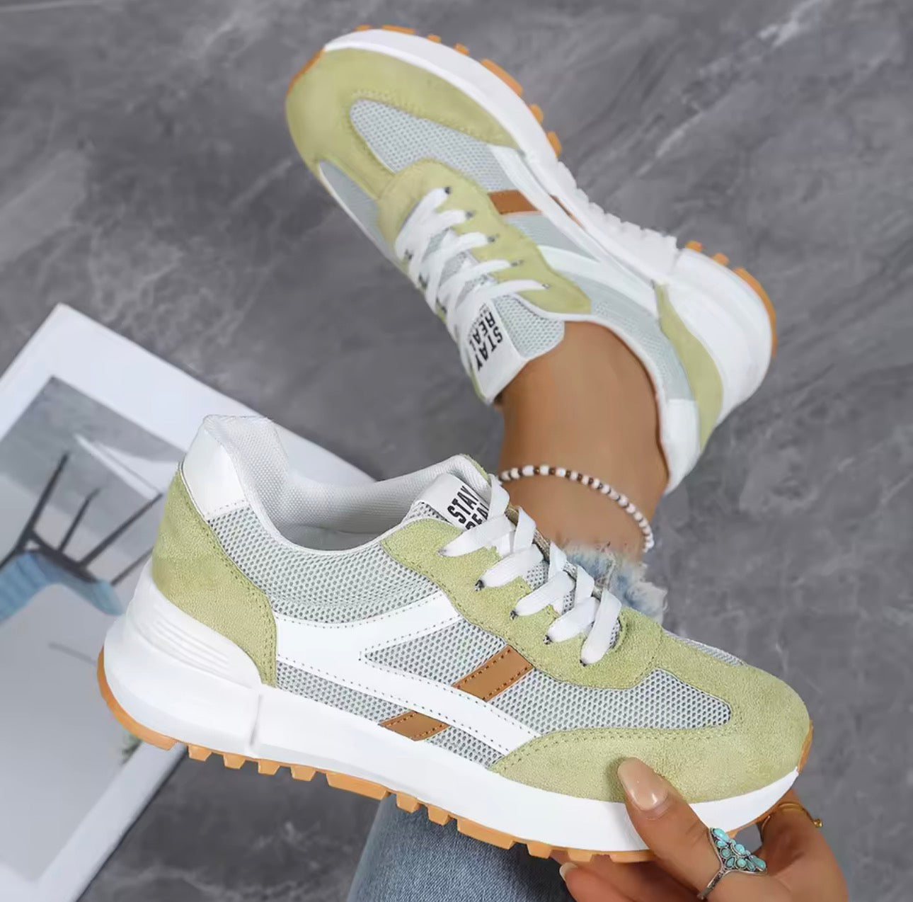 Fashion Style Capri Sneaker