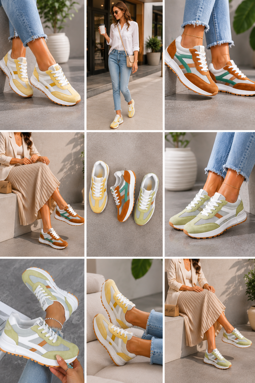 Fashion Style Capri Sneaker