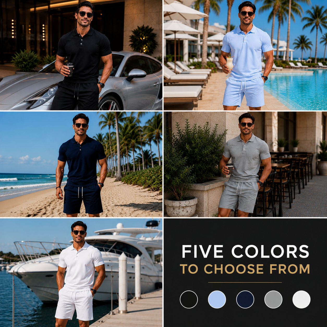 Summer Casual Sports Set