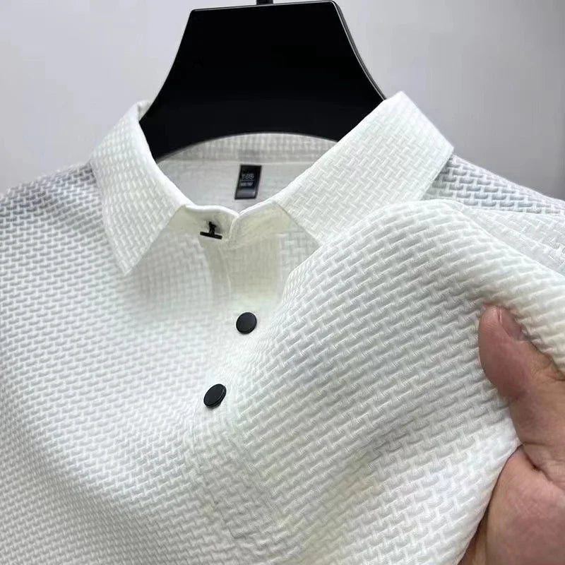 Men's Business Casual Short Sleeved