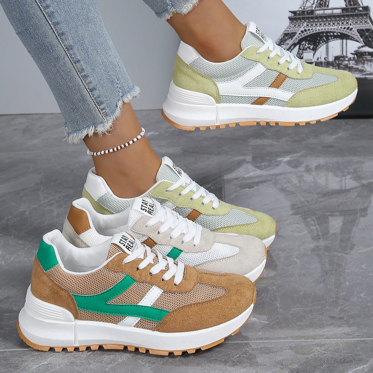 Fashion Style Capri Sneaker